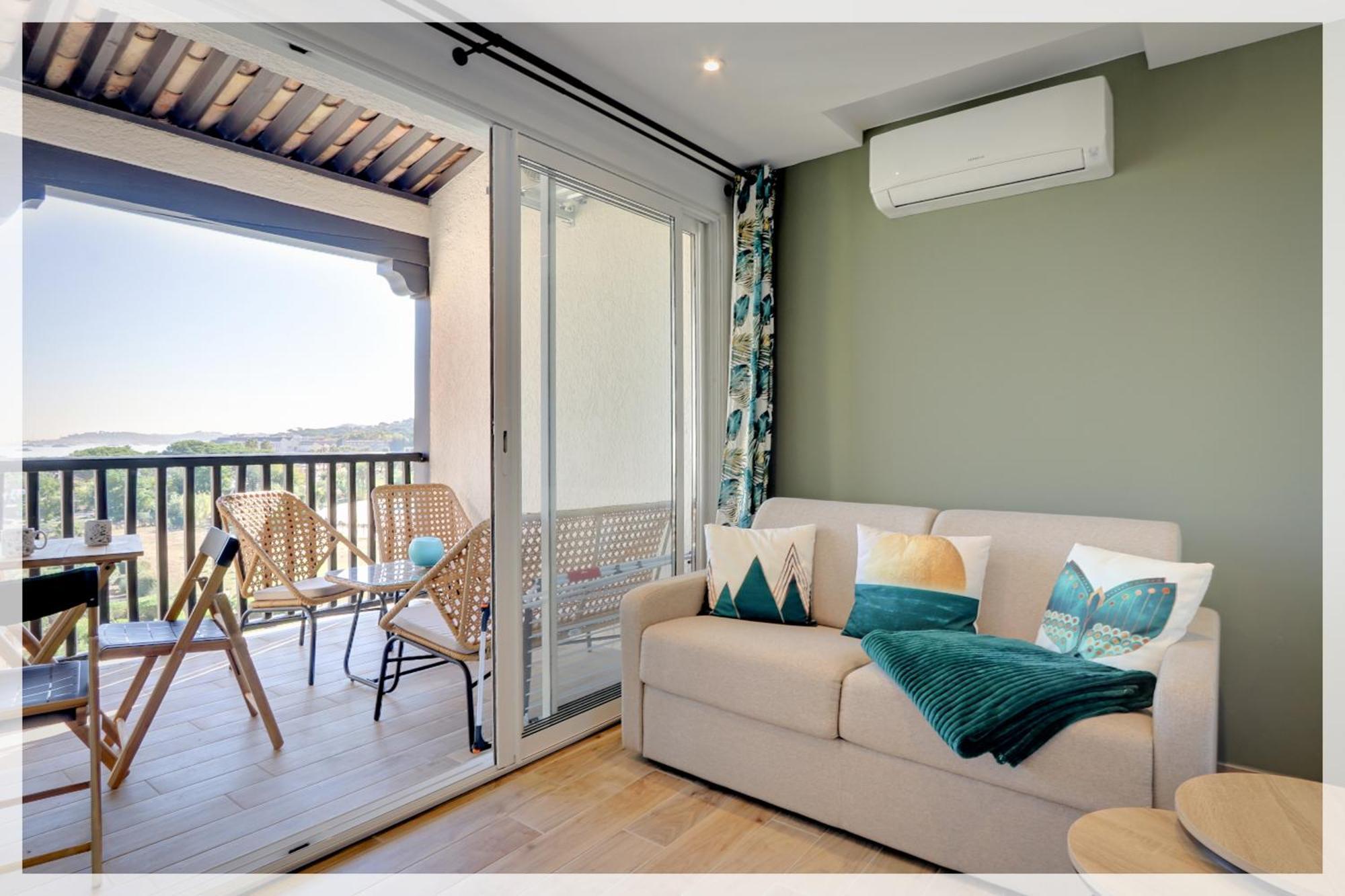 Appartement Cosy Climatise A 100M Des Plages Gassin Exterior foto